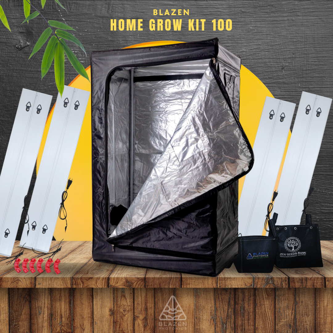 Blazen Home Grow Kit 100 - Premium Indoor Gardening Solution