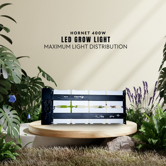Hornet 400W LED Grow Light – Full Spectrum IoT Smart Lighting for Large-Scale Indoor Gardens