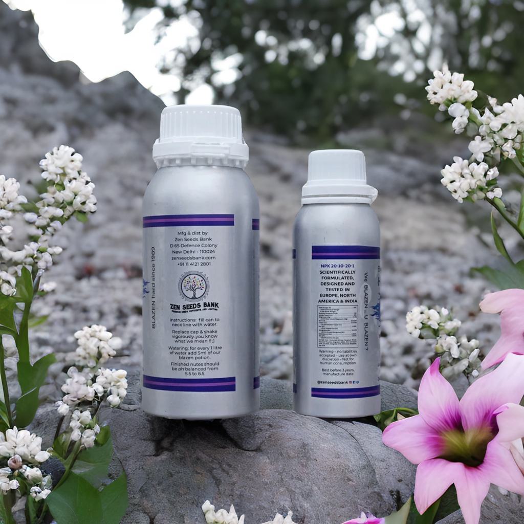 Blazen Hydronutes (Veg & Bloom) 250 ml –  Premium Hydroponic Nutrient Solution