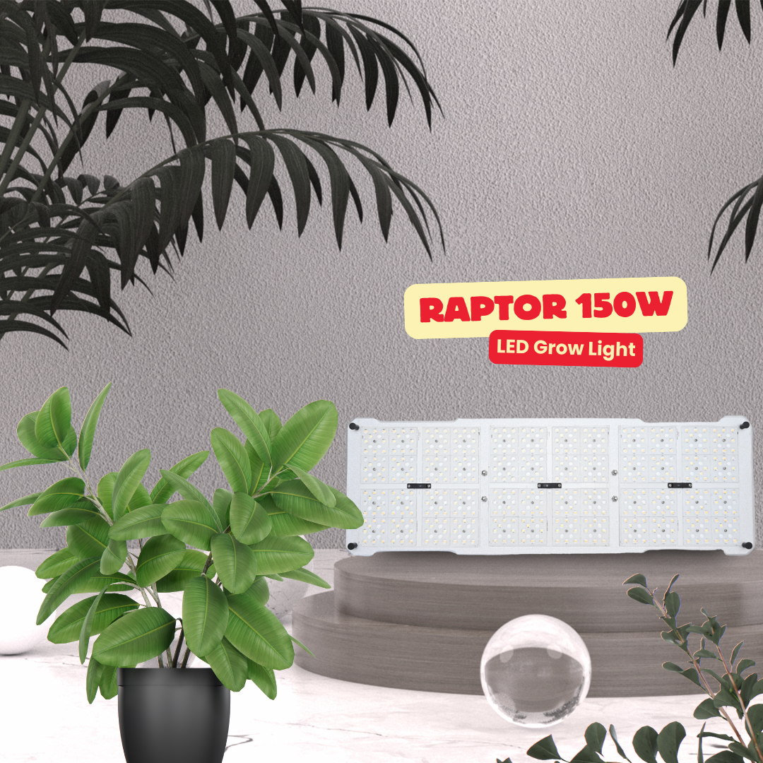 Raptor 150W LED Grow Light – Precision Lighting for Plant Growth