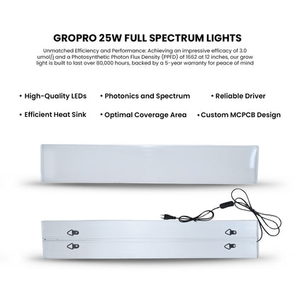 Butterfly 25w Full Spectrum Grow Light